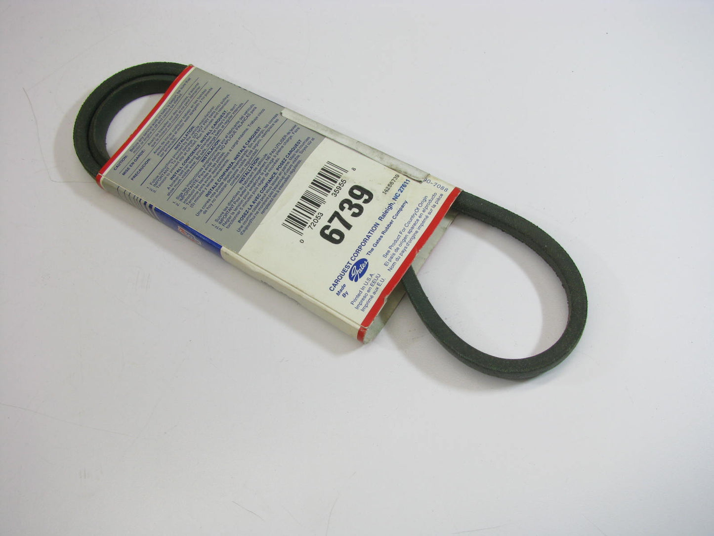 Gates 6739 Power Equipment Accessory Drive Belt - 3/8'' X 39''