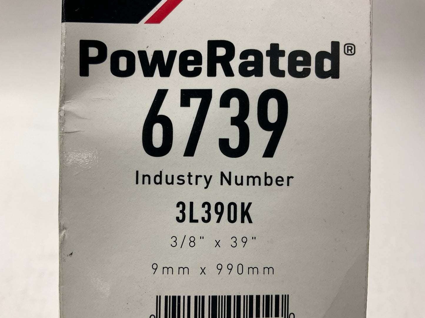Gates 6739 Power Equipment Accessory Drive Belt - 3/8'' X 39''