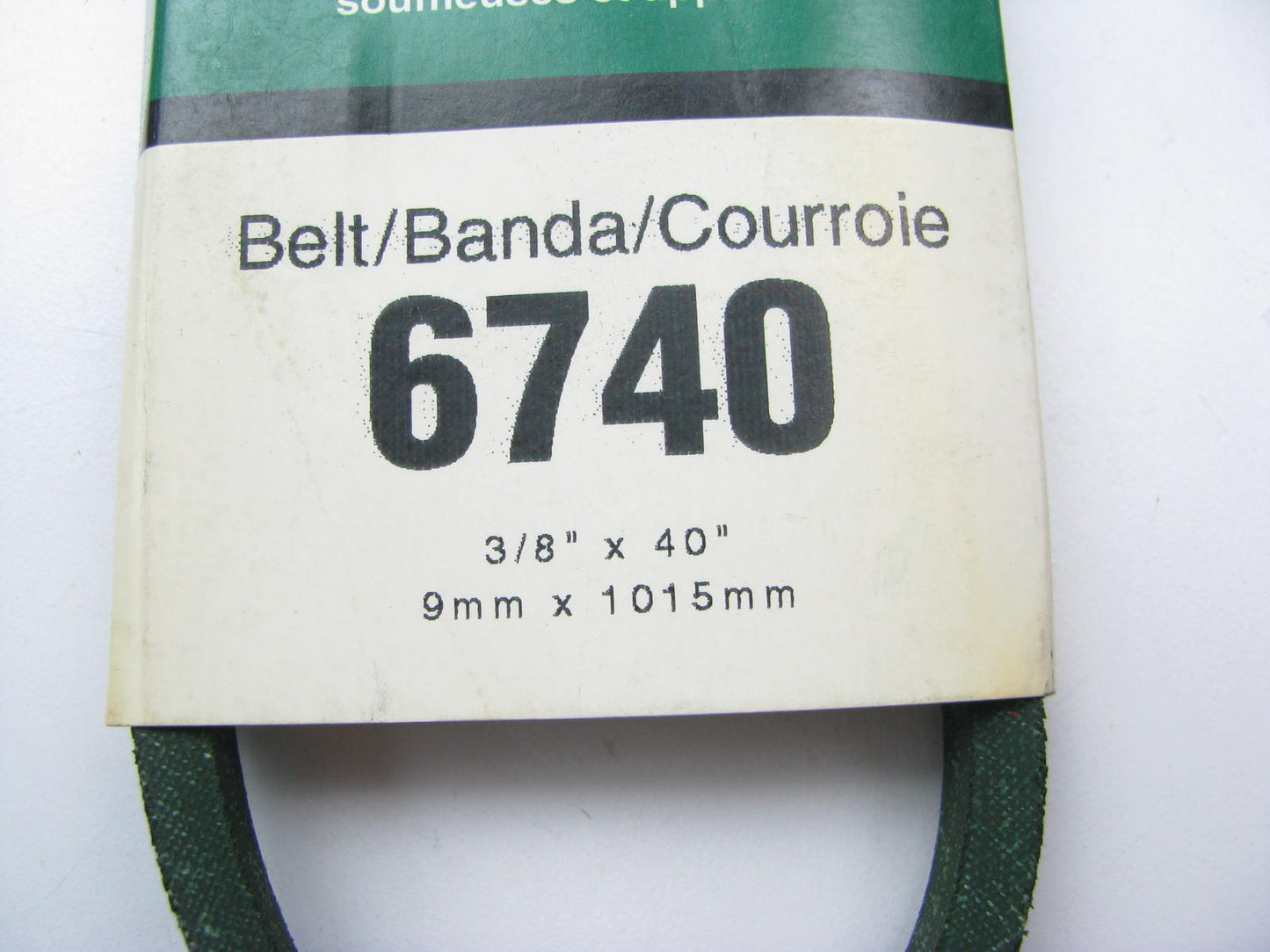 Gates 6740 Power Equipment Accessory Drive Belt - 3/8'' X 40''