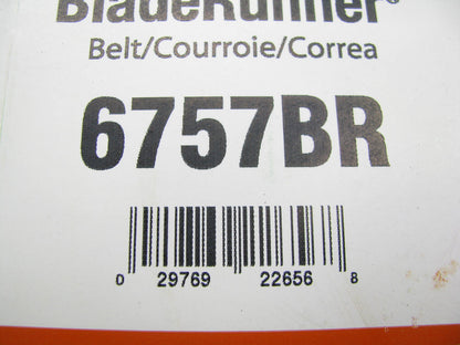 Gates 6757BR BladeRunner Power Equipment Accessory Drive Belt - 1/2'' X 92.375''