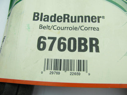 Gates 6760BR BladeRunner Power Equipment Accessory Drive Belt - 5/8'' X 163.5''