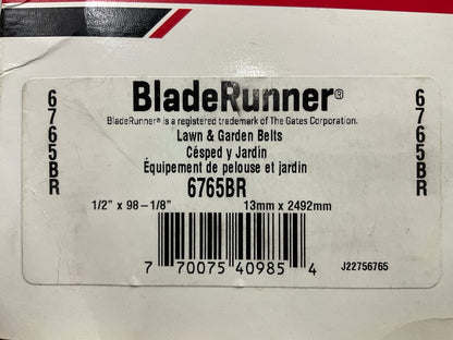 Gates 6765BR BladeRunner Power Equipment Drive Belt, 1/2'' X 97-13/16''