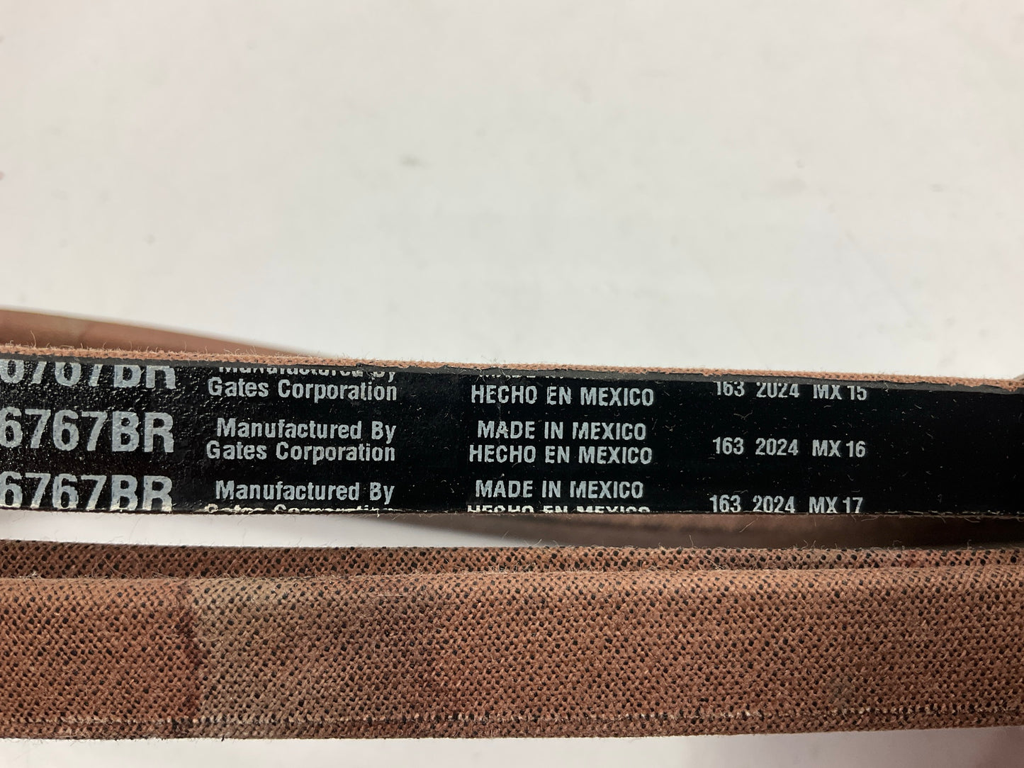 Gates 6767BR Power Equipment Accessory Drive Belt - 21/32'' X 147-21/32''