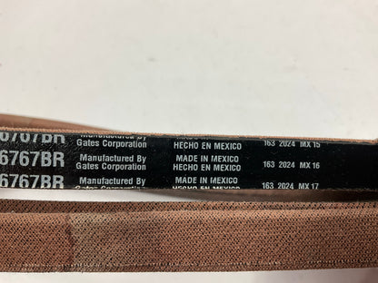 Gates 6767BR Power Equipment Accessory Drive Belt - 21/32'' X 147-21/32''