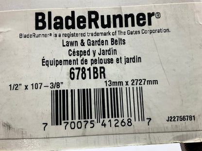 Gates 6781BR Power Equipment Accessory Drive Belt - 1/2'' X 107.375''