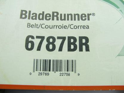 Gates 6787BR BladeRunner Power Equipment Accessory Drive Belt - 5/8'' X 147.125''