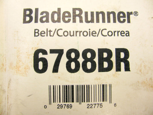 Gates 6788BR Blade Runner Power Equipment Accessory Drive Belt - 5/8'' X 120.75''