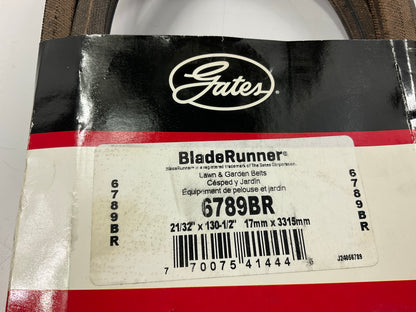 Gates 6789BR BladeRunner Power Equipment Accessory Drive Belt, 21/32'' X 130-1/2''