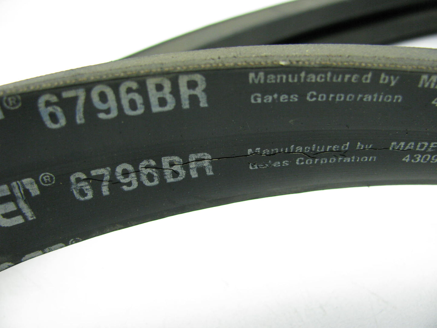 Gates 6796BR Power Equipment Accessory Drive Belt - 1.25'' X 112.625'' - 2 Stands