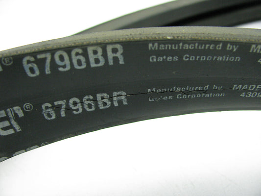 Gates 6796BR Power Equipment Accessory Drive Belt - 1.25'' X 112.625'' - 2 Stands