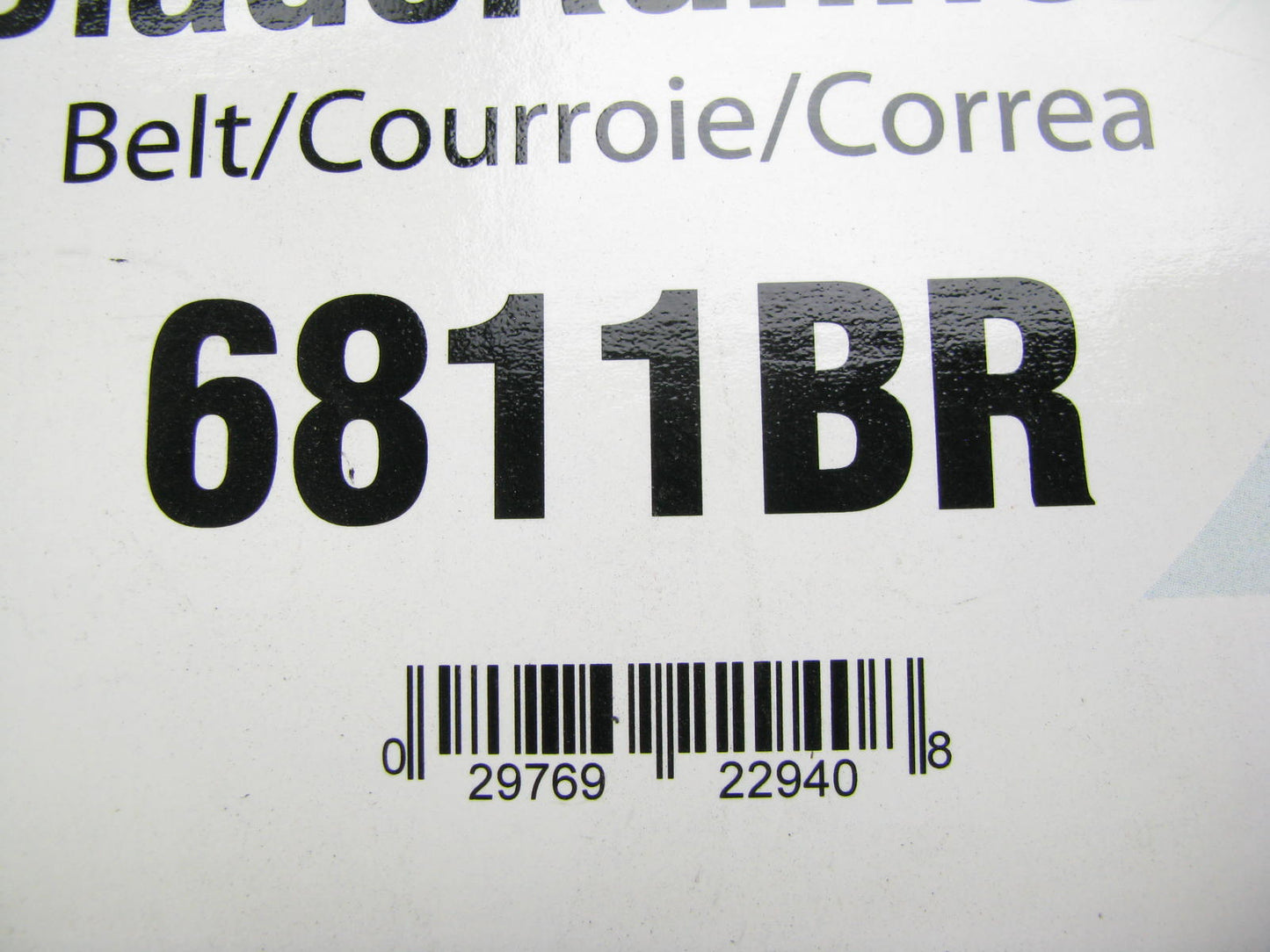 Gates 6811BR BladeRunner Power Equipment Accessory Drive Belt - 1/2'' X 84-1/4''