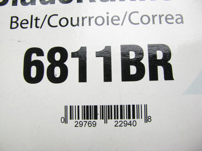 Gates 6811BR BladeRunner Power Equipment Accessory Drive Belt - 1/2'' X 84-1/4''
