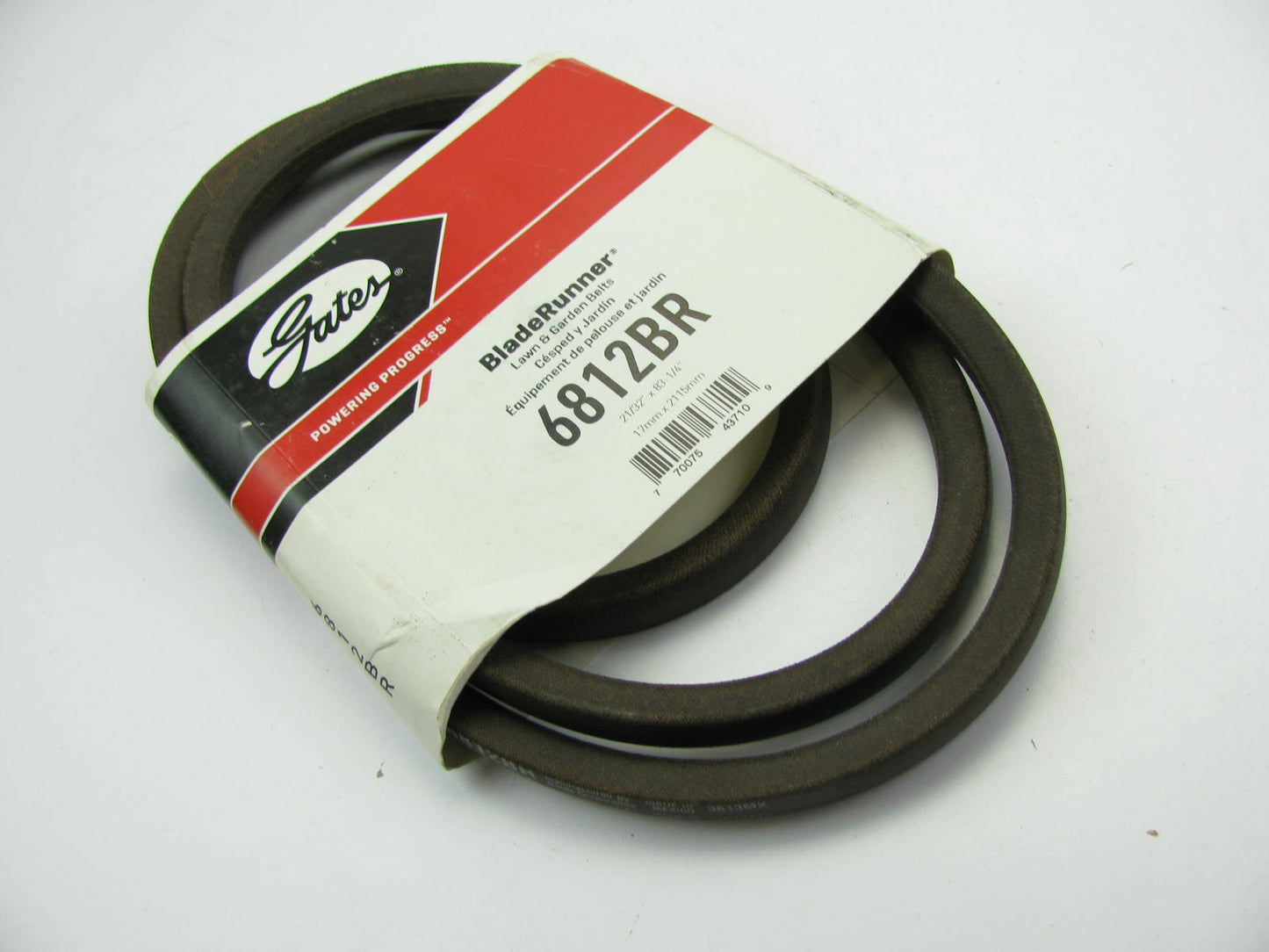 Gates 6812BR Power Equipment Accessory Drive Belt - 5/8'' X 83.25''
