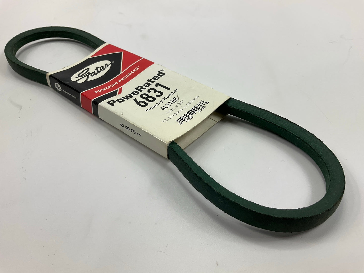 Gates 6831 Power Equipment Accessory Drive Belt - 1/2'' X 31''