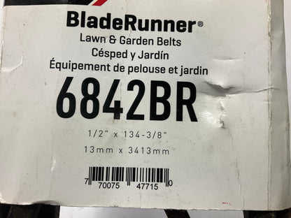 Gates 6842BR Blade Runner Lawn & Garden Power Equipment Belt - 1/2'' X 134-3/8''