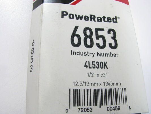 Gates 6853 Lawn & Garden Power Equipment Accessory Drive Belt - 1/2'' X 53''