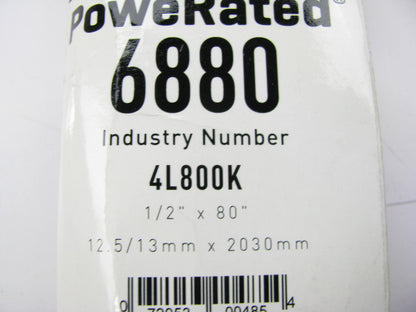Gates 6880 Lawn & Garden Power Equipment Accessory Drive Belt - 1/2'' X 80''