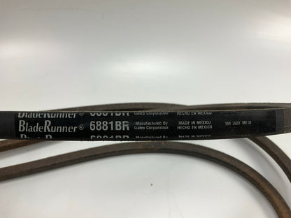 Gates 6881BR Blade Runner Lawn & Garden Power Equipment Belt - 21/32'' X 196-3/8''