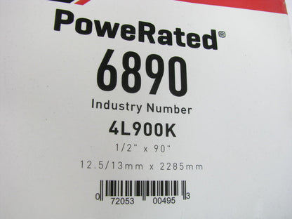 Gates 6890 Power Equipment Accessory Drive Belt - 1/2'' X 90''