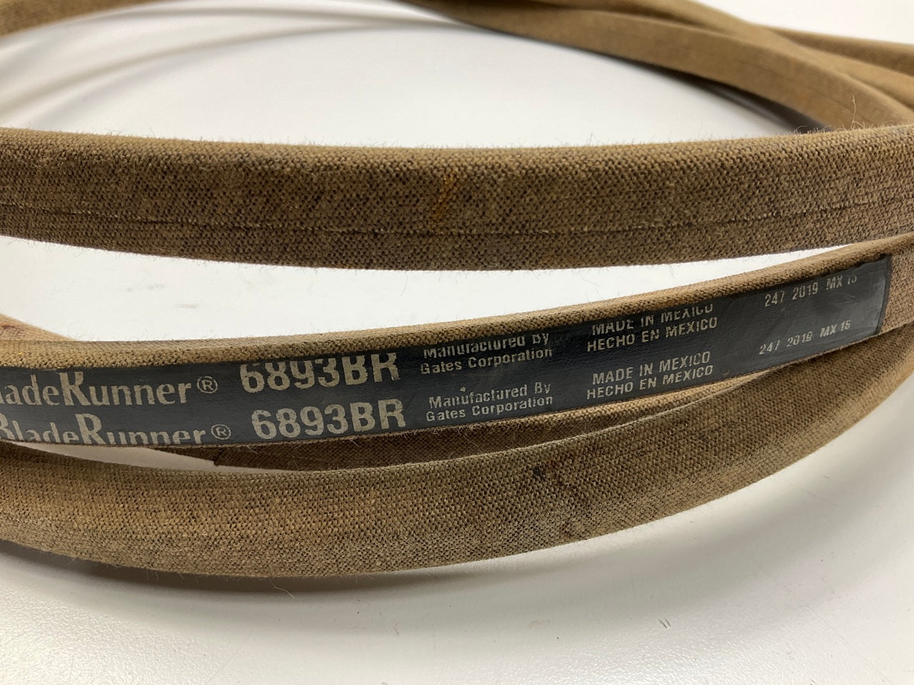 Gates 6893BR BladeRunner Power Equipment Accessory Drive Belt, 11/16'' X 174-5/8''