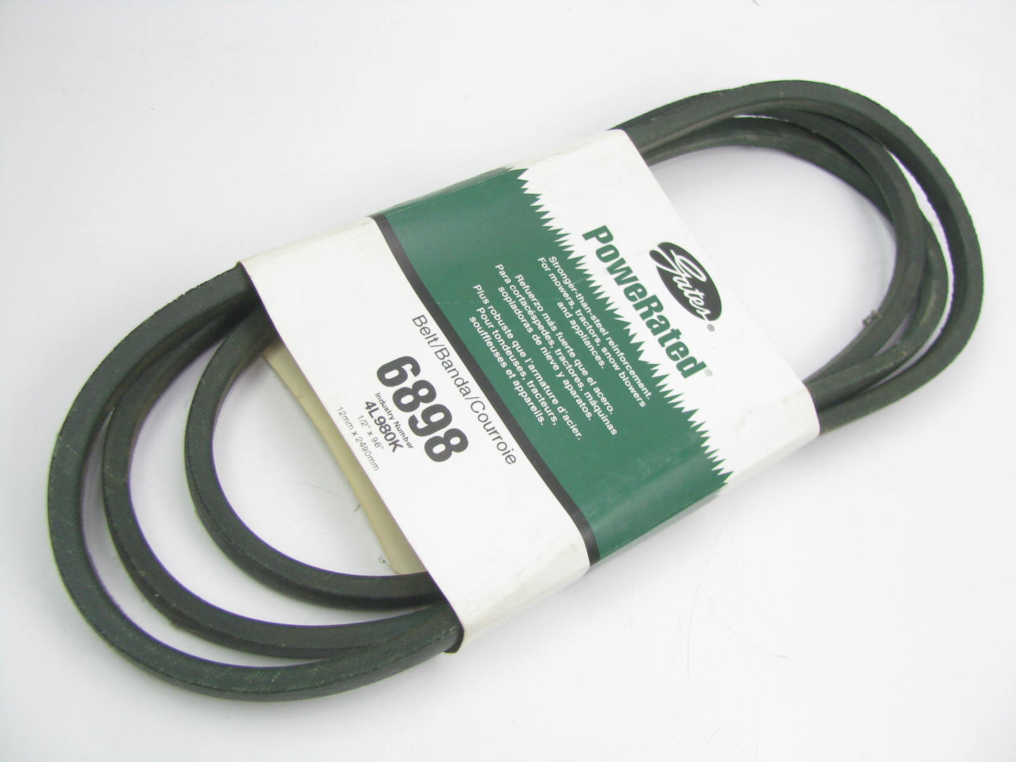 Gates 6898 Power Equipment Accessory Drive Belt - 1/2'' X 98''