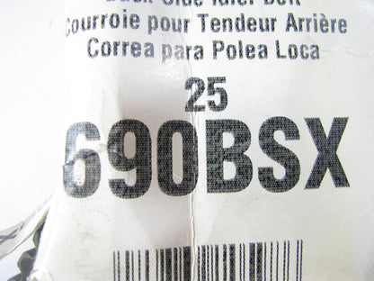 Gates 690BSX Cogged Industrial Accessory Drive Belt - 1/2'' X 69''