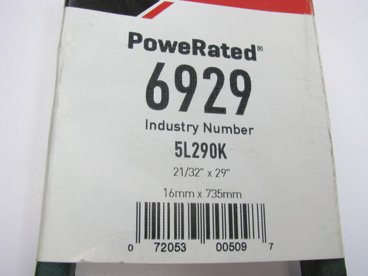 Gates 6929 Lawn & Garden Power Equipment Accessory Drive Belt - 5/8'' X 29''