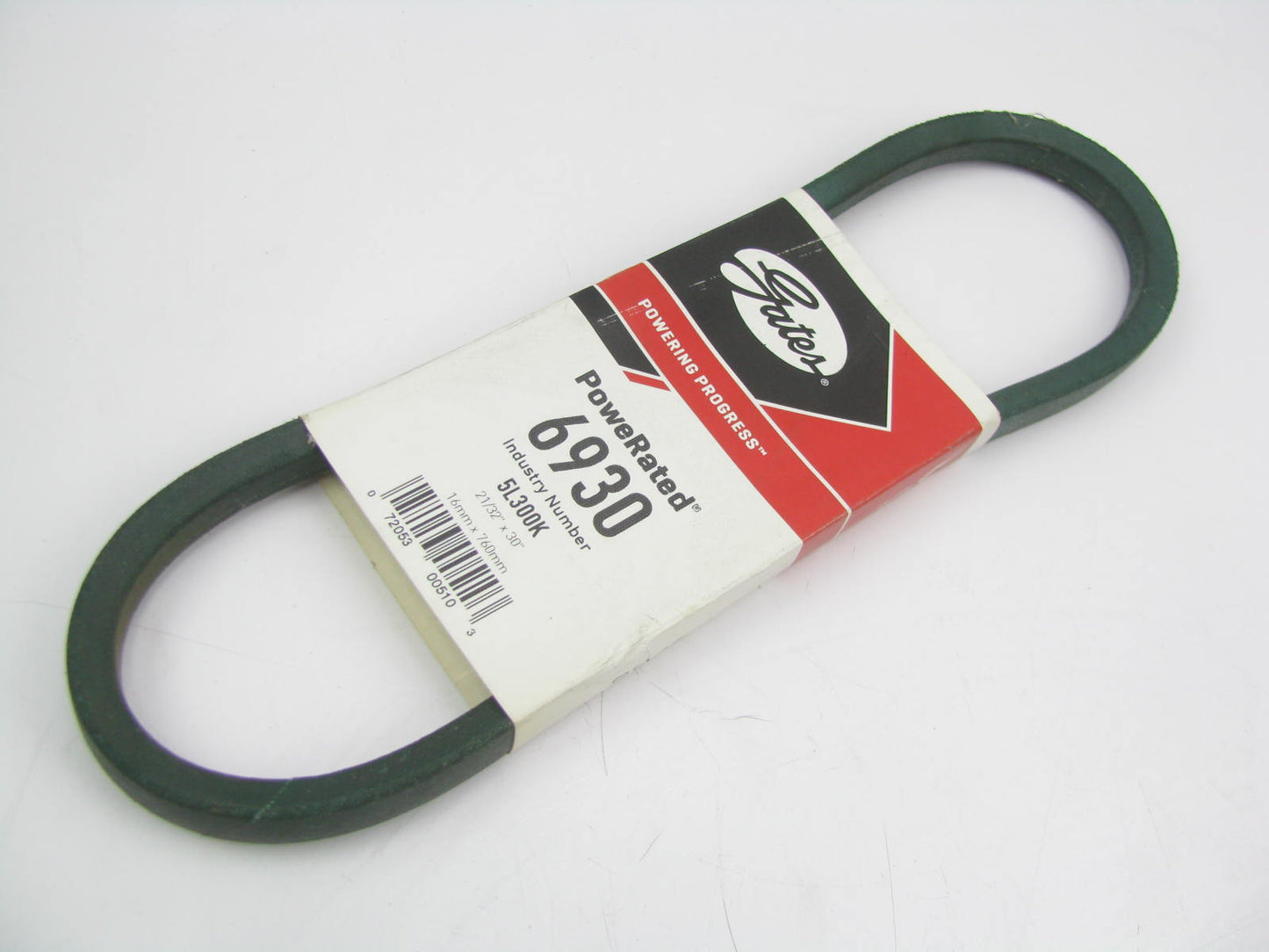 Gates 6930 Power Equipment Accessory Drive Belt - 5/8'' X 30''