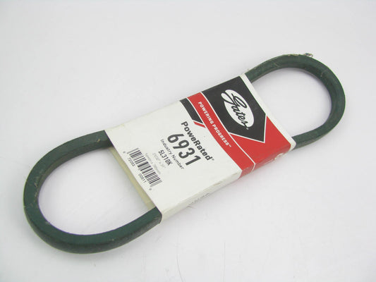 Gates 6931 Lawn & Garden Power Equipment Accessory Drive Belt - 5/8'' X 31''