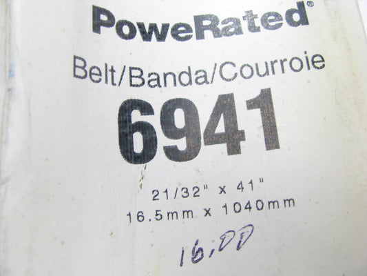 Gates 6941 Power Equipment Accessory Drive Belt - 21/32'' X 41''
