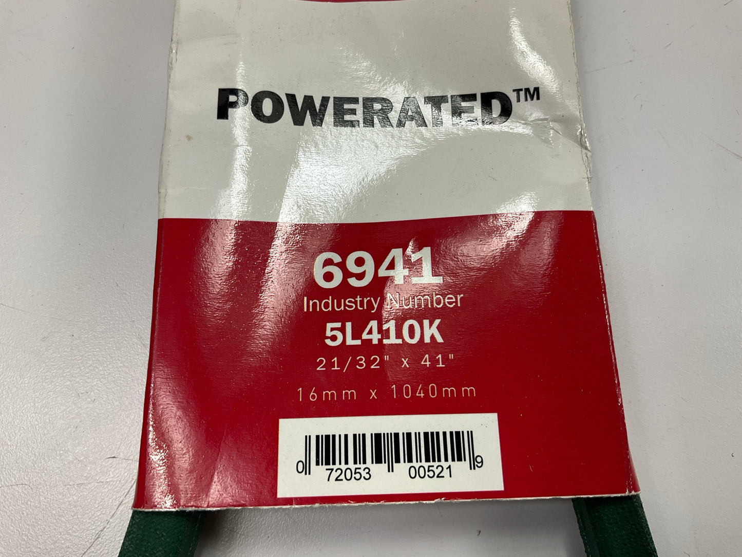 Gates 6941 Power Equipment Accessory Drive Belt - 21/32'' X 41''