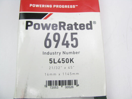 Gates 6945 Power Equipment Accessory Drive Belt - 21/32'' X 45''