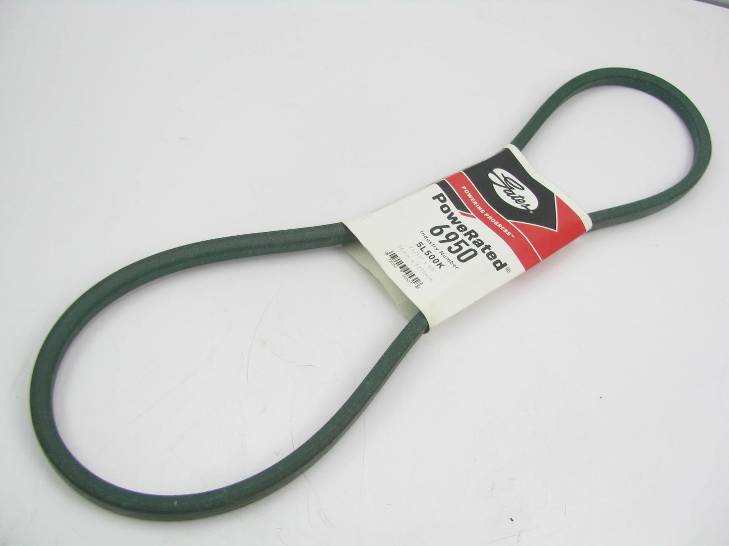 Gates 6950 Lawn & Garden Power Equipment Accessory Drive Belt - 5/8'' X 50''