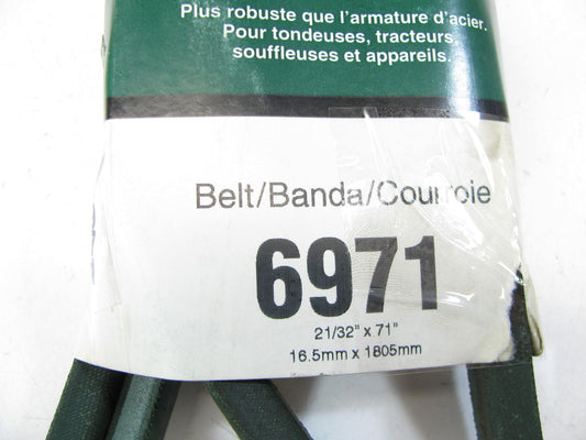 Gates 6971 Lawn & Garden Power Equipment Accessory Drive Belt - 21/32'' X 71''