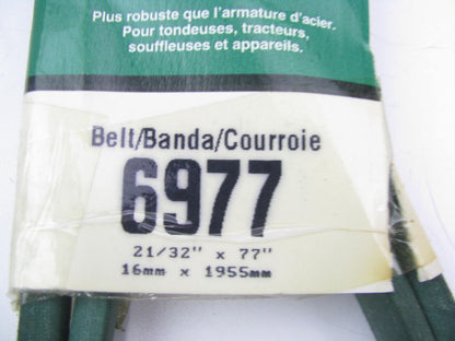 Gates 6977 Lawn & Garden Power Equipment Accessory Drive Belt - 21/32'' X 77''