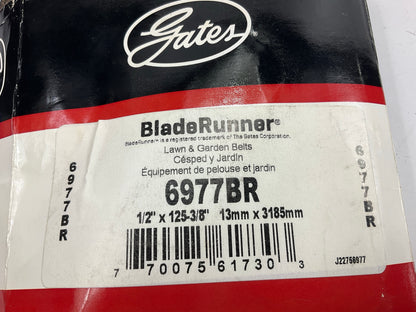 Gates 6977BR BladeRunner Power Equipment Accessory Drive Belt - 1/2'' X 125.375''