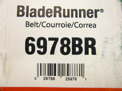 Gates 6978BR BladeRunner Power Equipment Accessory Drive Belt - 1/2'' X 137.25''