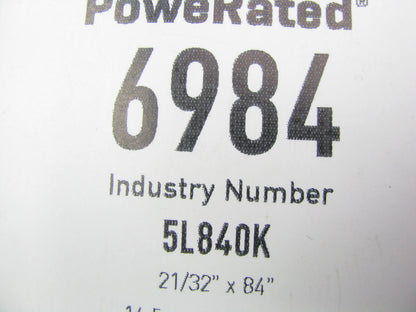 Gates 6984 Lawn & Garden Power Equipment Accessory Drive Belt - 21/32'' X 84''