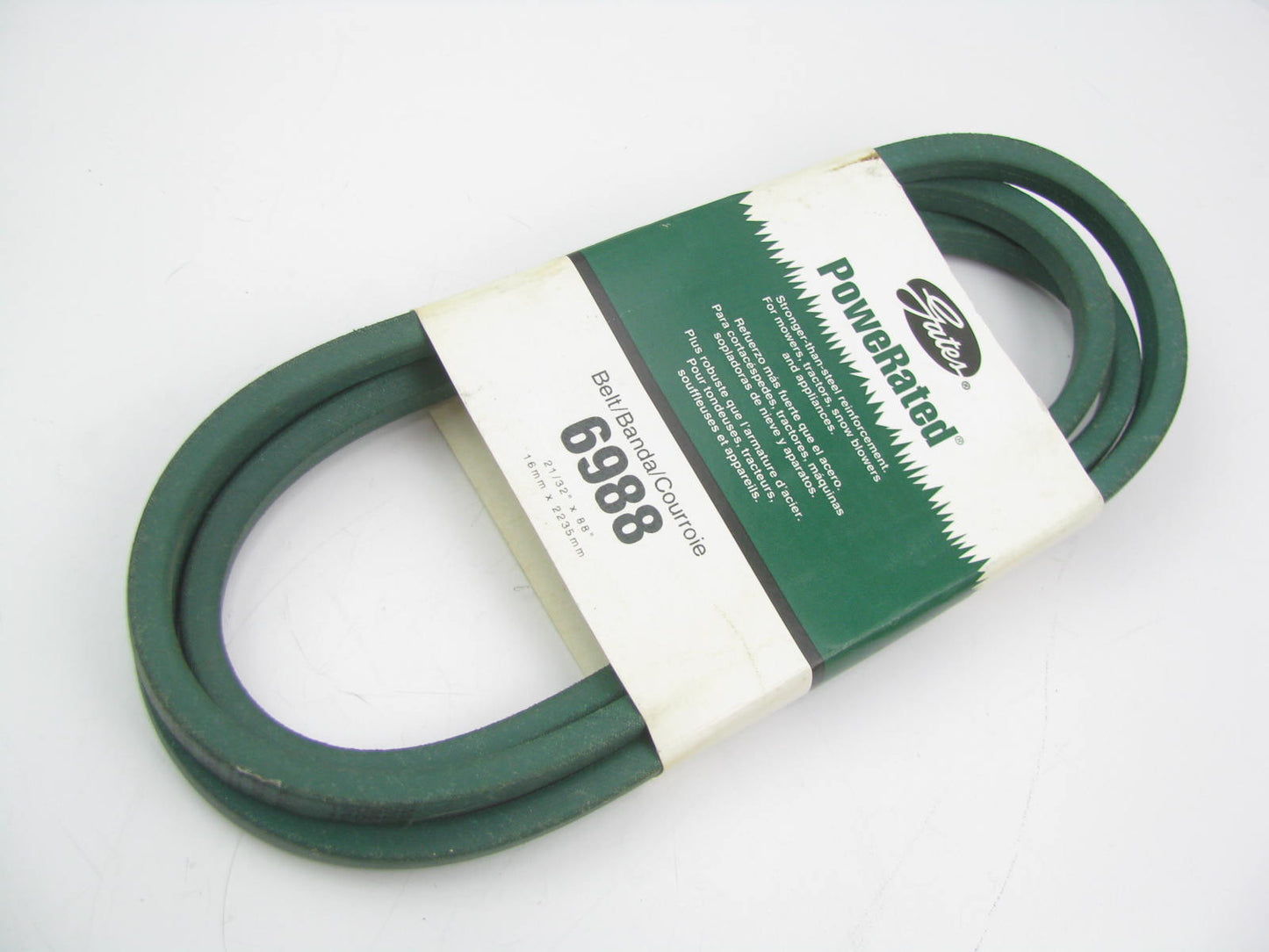 Gates 6988 Lawn & Garden Power Equipment Accessory Drive Belt - 21/32'' X 88''