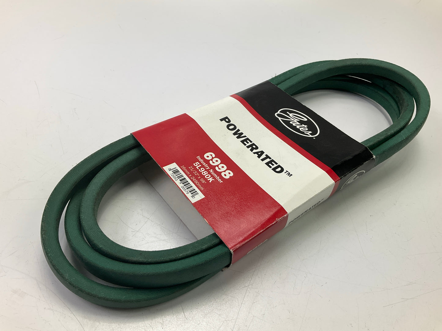 Gates 6998 Lawn & Garden Power Equipment Accessory Drive Belt, 21/32'' X 98''