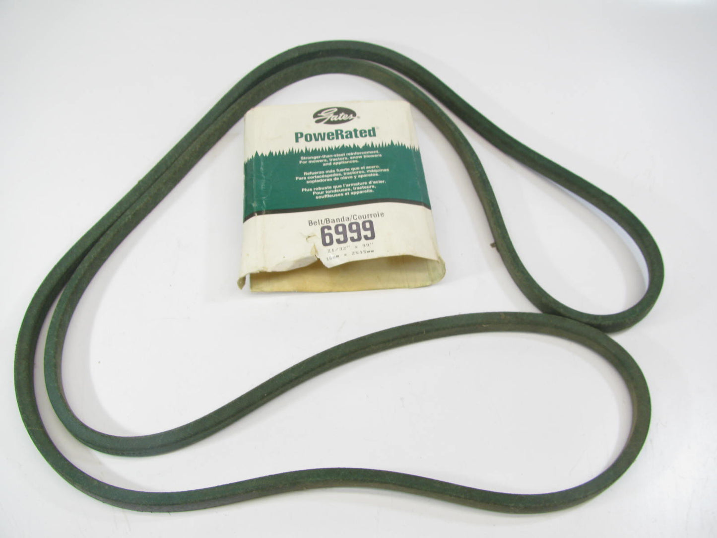 Gates 6999 Lawn & Garden Power Equipment Accessory Drive  Belt - 21/32'' X 99''