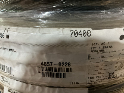 220 Feet Roll - Gates 70408 M2T High Pressure 3/4'' Hydraulic Hose: 3500 PSI W.P.