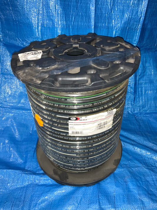 330 FEET - Gates 70533 13/32'' Hydraulic Hose 8C5E, 1250 PSI Working Pressure