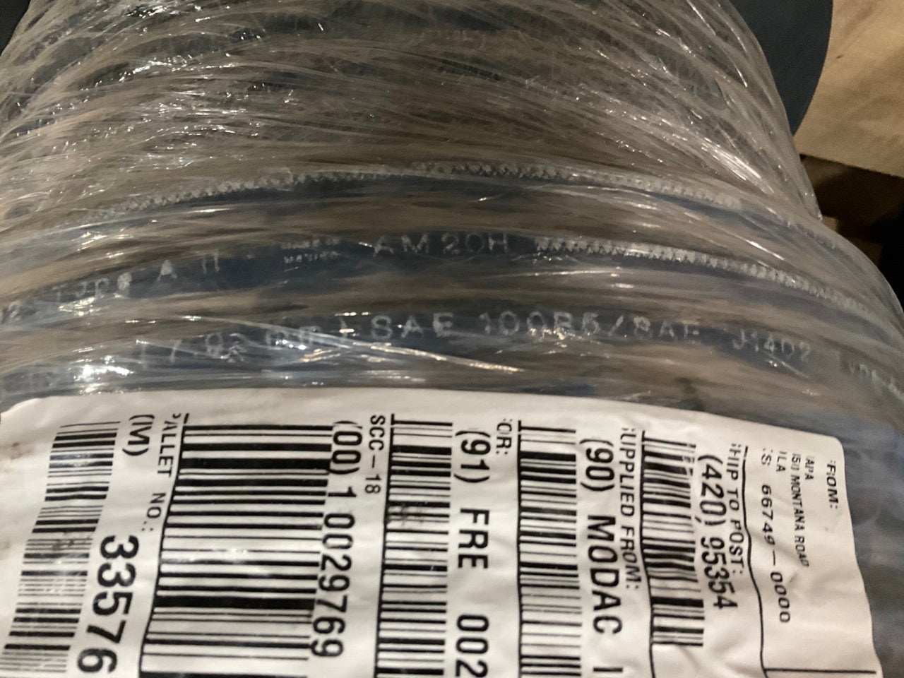 385 FEET Roll - Gates 70591 6C5C 5/16'' Hydraulic Hose, 2250 PSI Max WP