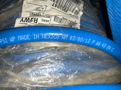 300 FEET - Gates 70673 1/2'' 8L0LB+ Hydraulic Hose 300 PSI Working Pressure