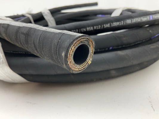 60 FEET - Gates 70813 5/8'' 10EFG4K MegaSpiral Hydraulic Hose, 4000 PSI