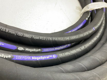60 FEET - Gates 70813 5/8'' 10EFG4K MegaSpiral Hydraulic Hose, 4000 PSI