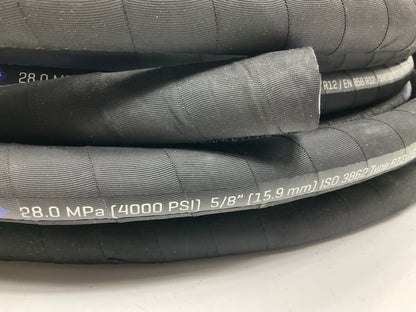113 FEET - Gates 70813 5/8'' 10EFG4K MegaSpiral Hydraulic Hose, 4000 PSI