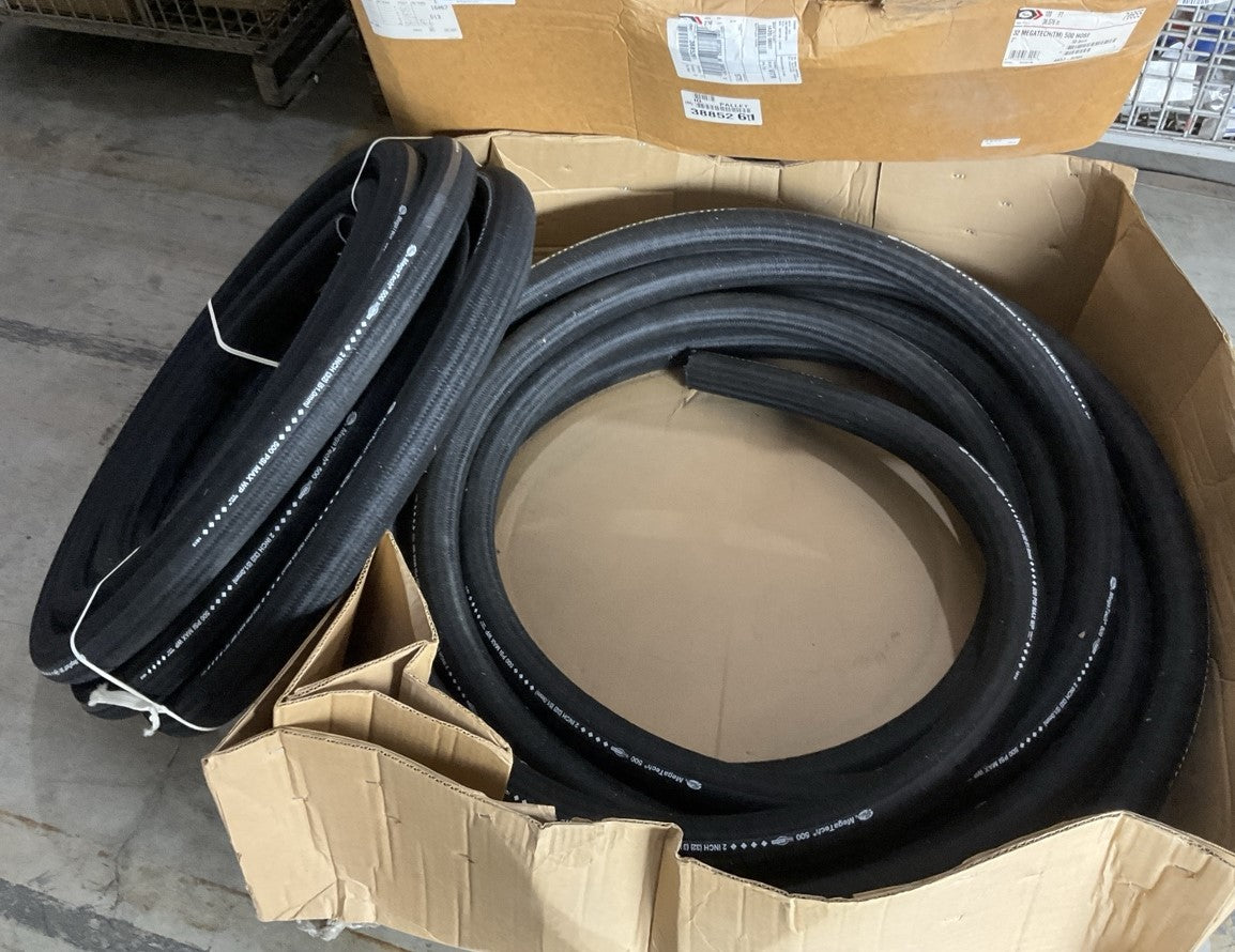 Cosmetic Damage - Gates 70855 Hydraulic Hose, 120 Feet, 2'' 500 PSI MegaTech 500