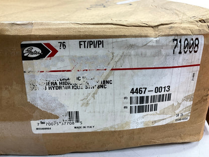 76 FEET Roll - Gates 71008 TH18NC 3/8'' Hydraulic Hose, 3000 PSI Max WP